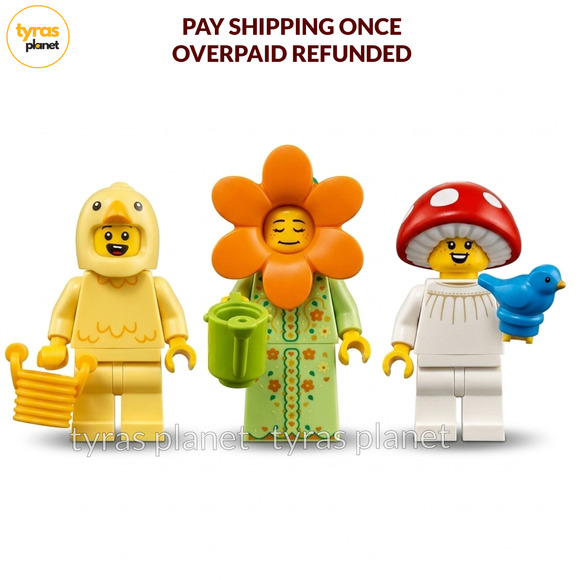 Lego Other - New Lego BAM Build a Minifigure Spring / Easter 2026 - Set of 3 Minifigs